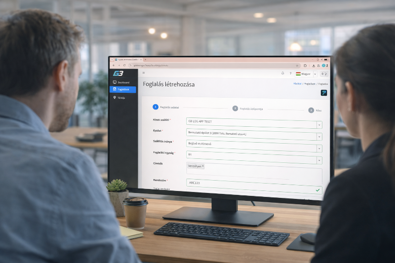 GateBooking időpontfoglalási folyamat